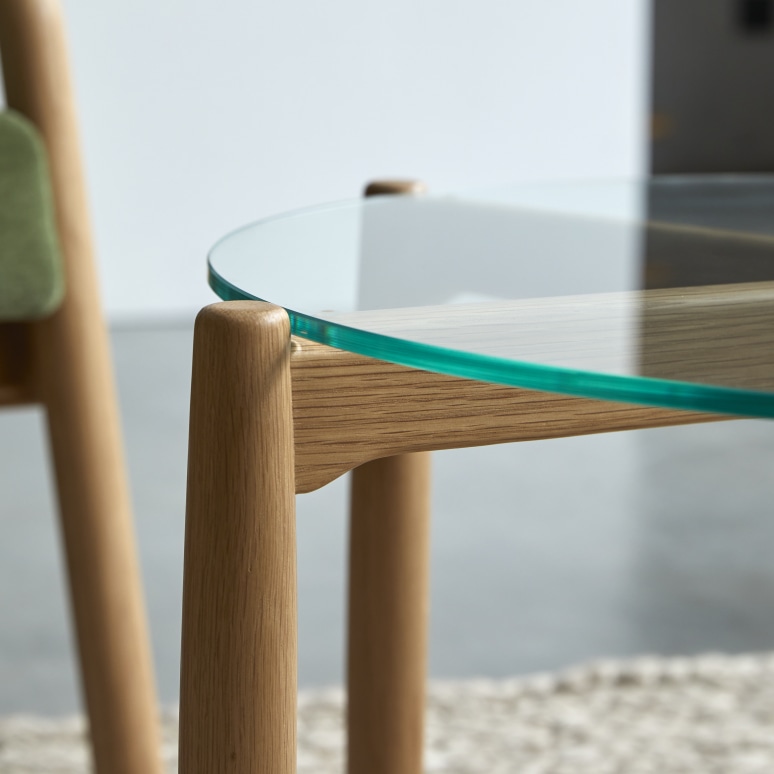 Nori - Massief eiken salontafel