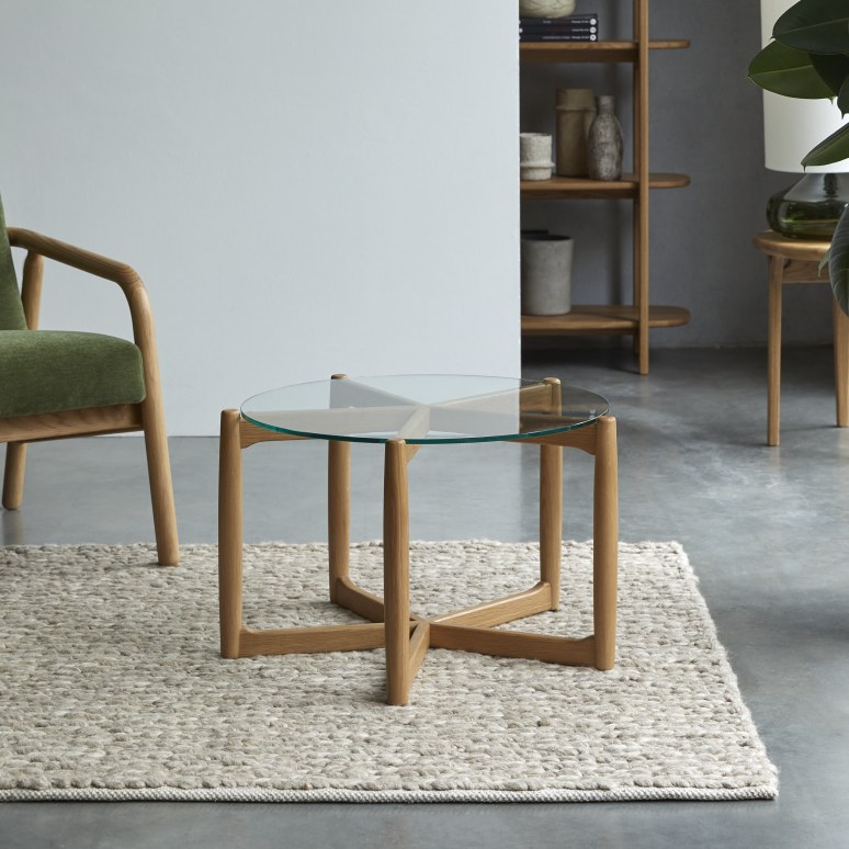 Nori - Solid oak coffee table