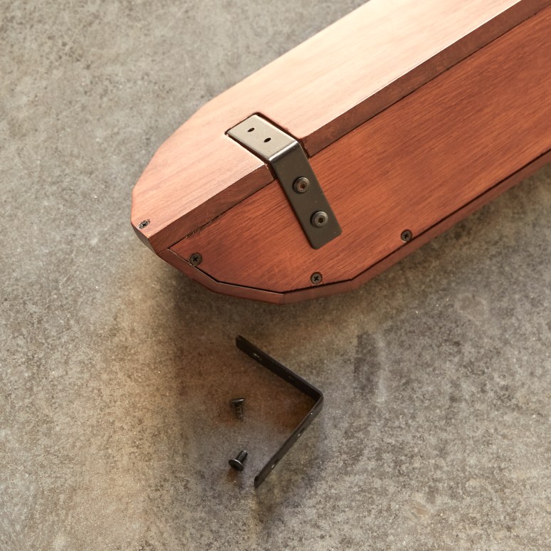 Jade - Wandplank in massief palissander 60 cm