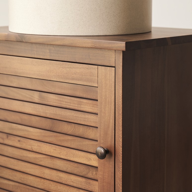 Loggia - Mueble para lavabo de acacia maciza 60 cm