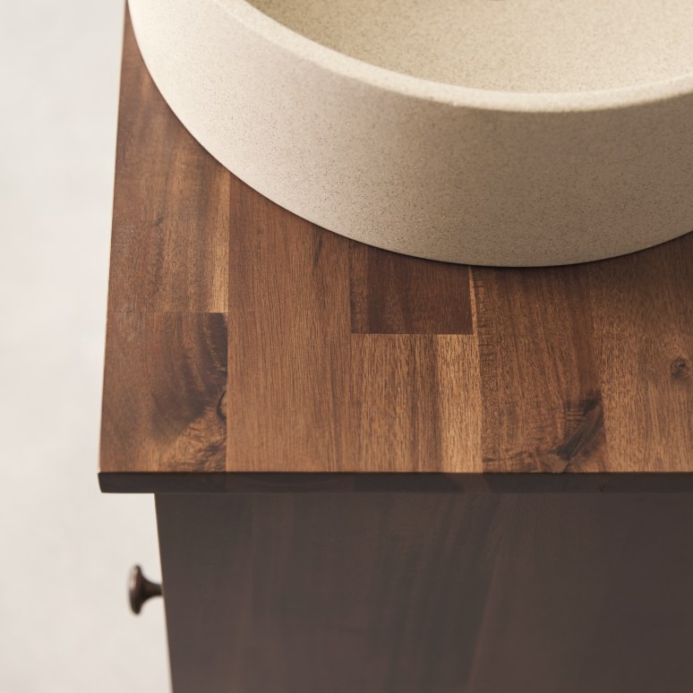 Loggia - Mobile sotto lavabo in acacia massello 60 cm