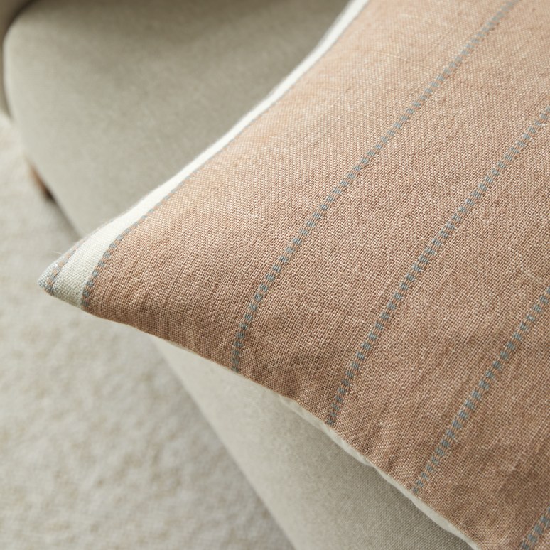 Aryan - Coussin en lin 45x45 cm