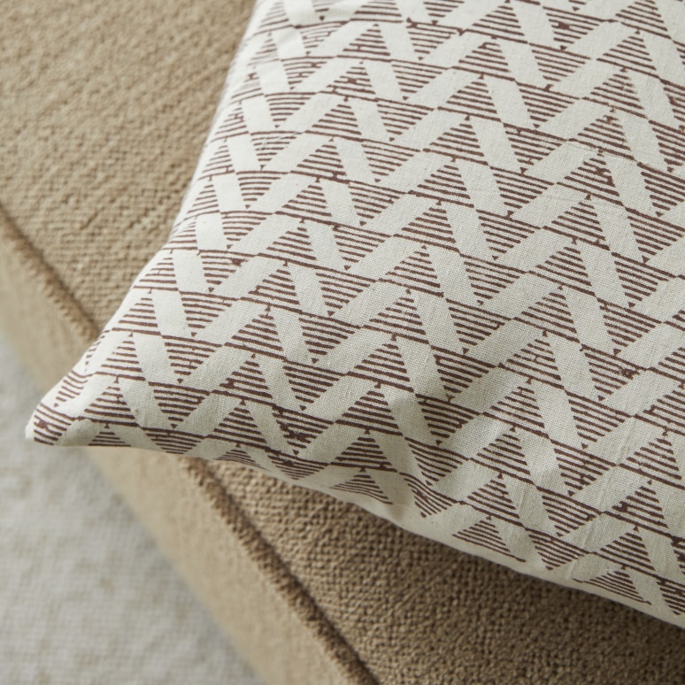 Kara - Coussin en coton 45x45 cm