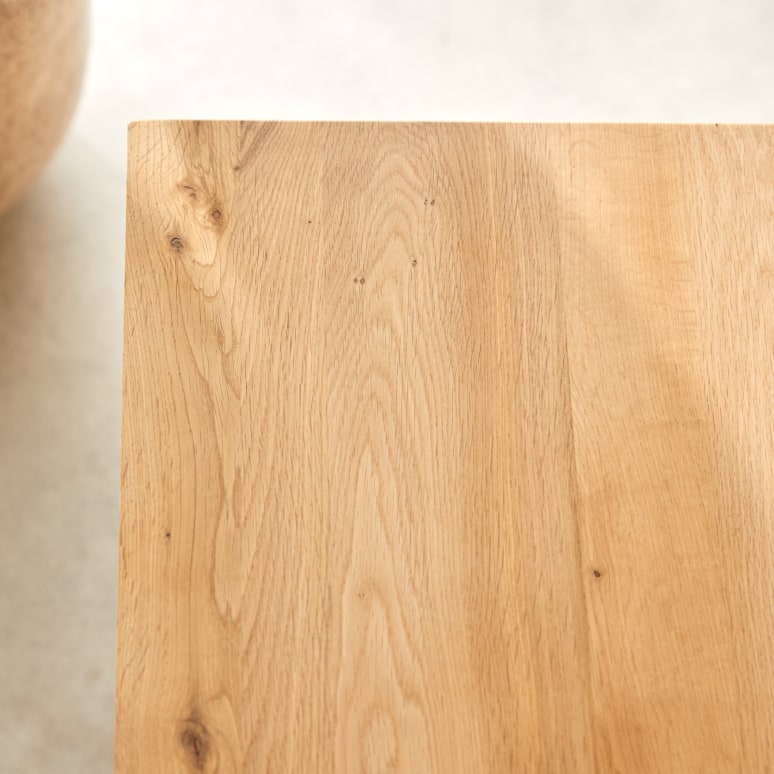 Anoa - Mueble para TV de roble macizo de 180 cm