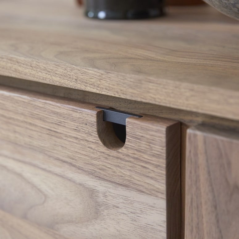 Jonàk - Solid walnut storage unit 95 cm