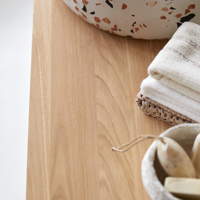 Jonàk - Meuble de rangement en teck massif 95 cm