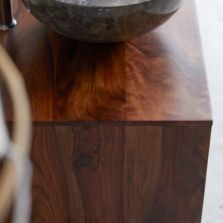 Kwarto - Solid sheesham wood storage unit 110 cm