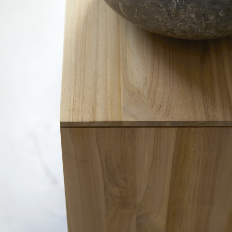 Kwarto - Mueble de almacenaje de teca maciza 110 cm