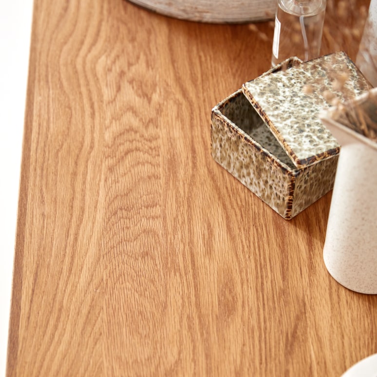 Serena - Opbergmeubel in massief eikenhout 165 cm