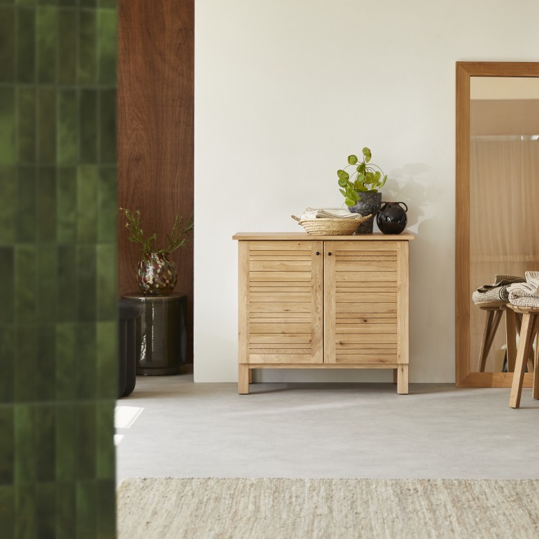Soho - Solid oak storage unit 85 cm