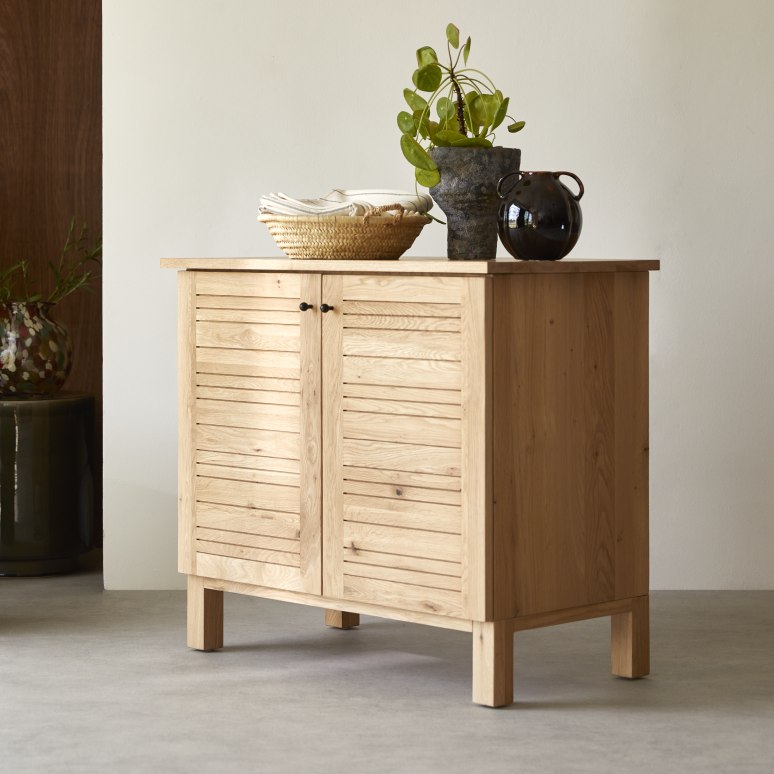 Soho - Solid oak storage unit 85 cm