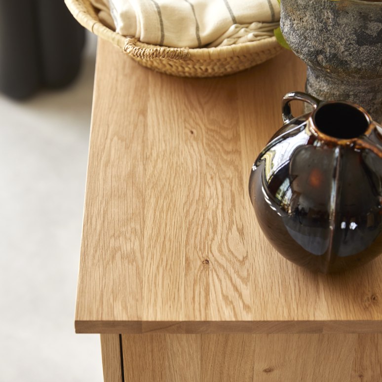 Soho - Solid oak storage unit 85 cm