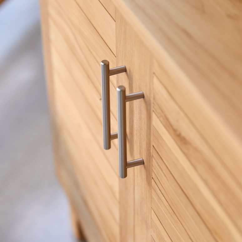 Soho - Mobile contenitore in teak massello 85 cm