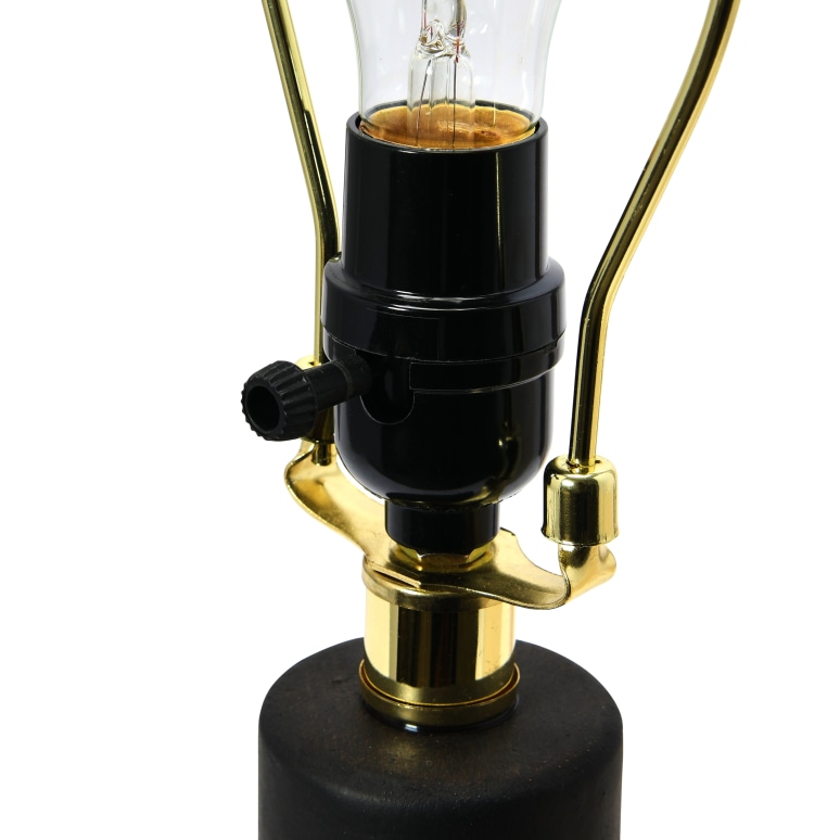 Amelia - Sculptural Terracotta Table Lamp with Linen Shade