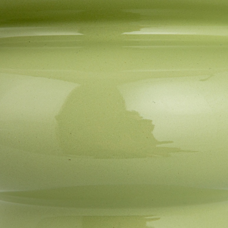 Zack - Stoneware Table Lamp with Linen Shade, Green