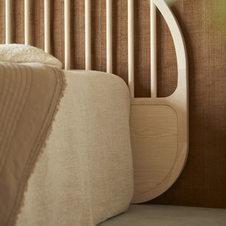 Théodore - Solid ash headboard 220 cm