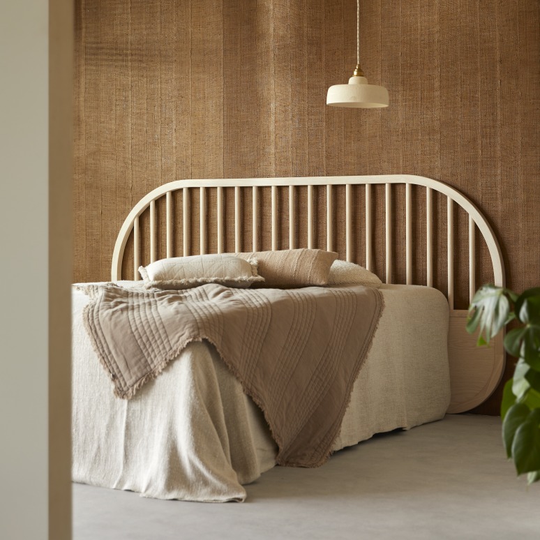 Théodore - Solid ash headboard 220 cm