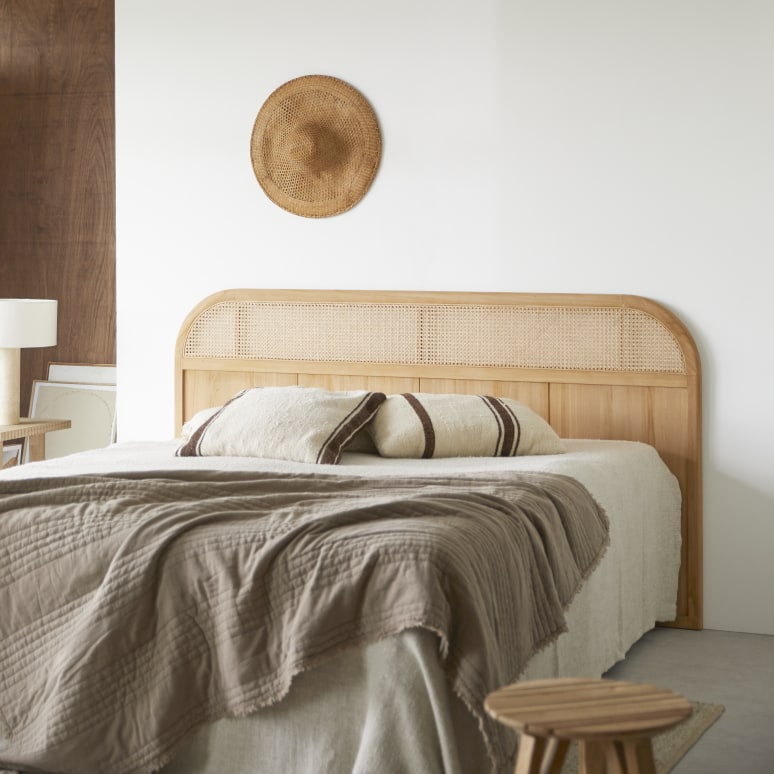 Hector - Solid teak headboard 190 cm