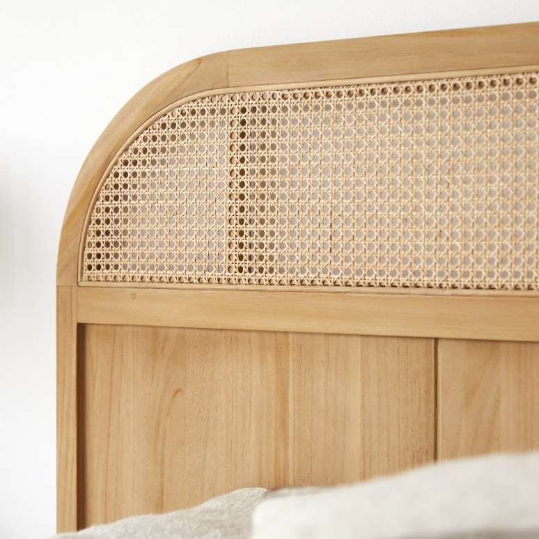 Hector - Solid teak headboard 190 cm