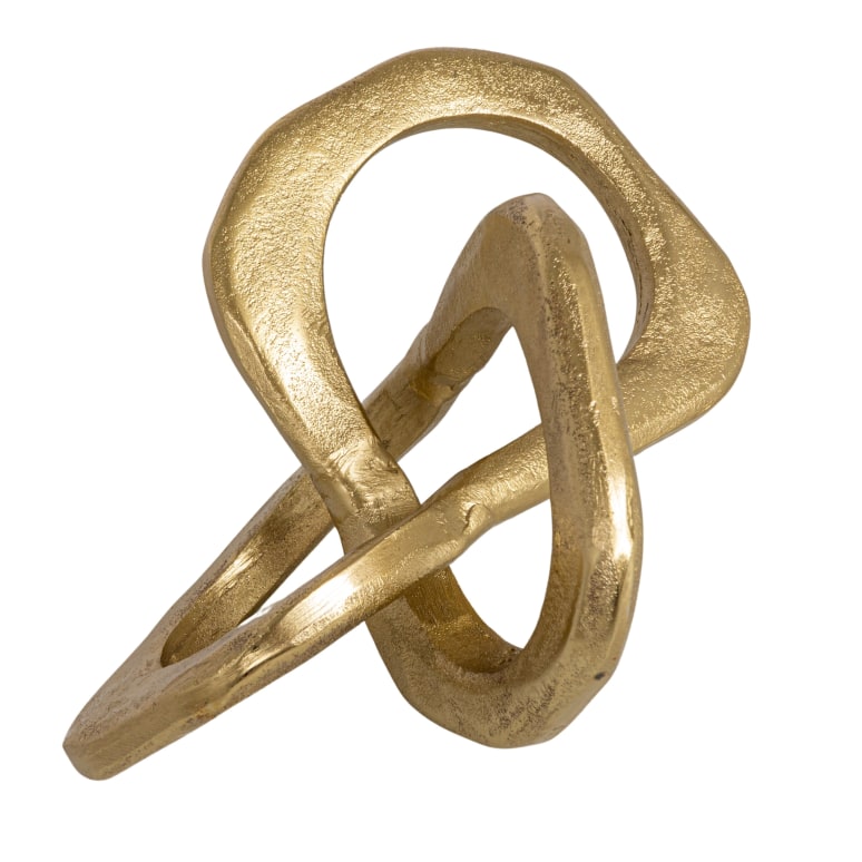 Penelope - Gold Abstract Metal Figurine