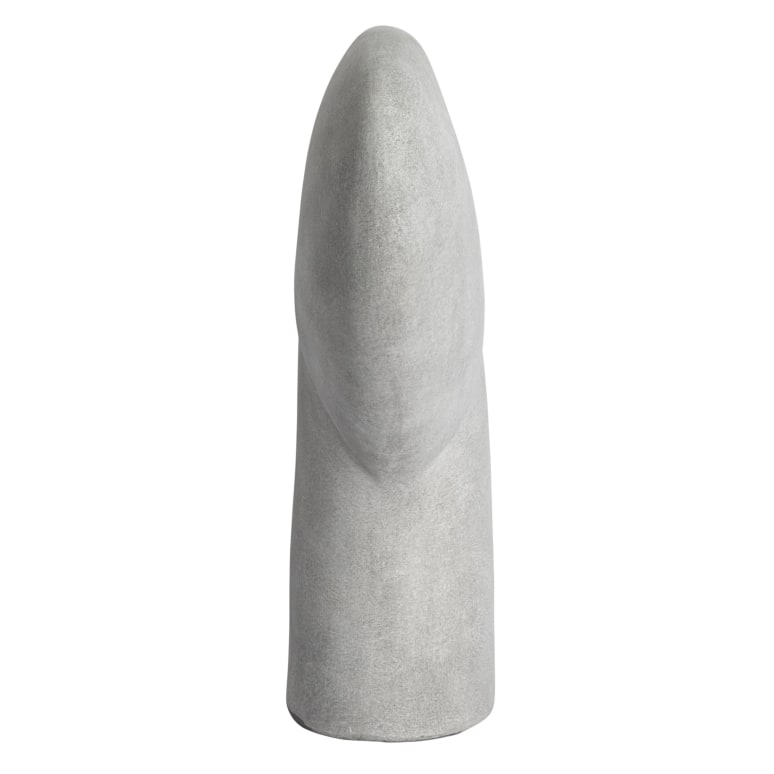 Evelyn - Y Shaped Terracotta Abstract Vase, Grey