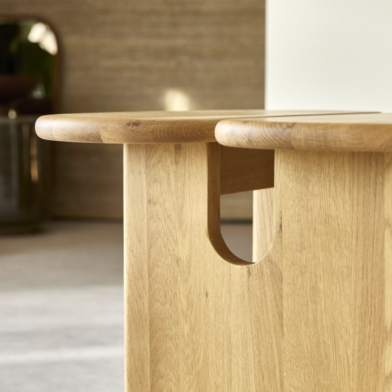 Sophia - Ablagetisch aus massiver Eiche Sophia