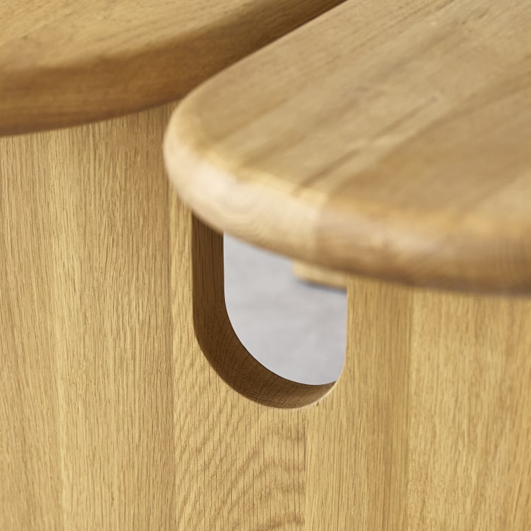 Sophia - Sophia end table in solid oak