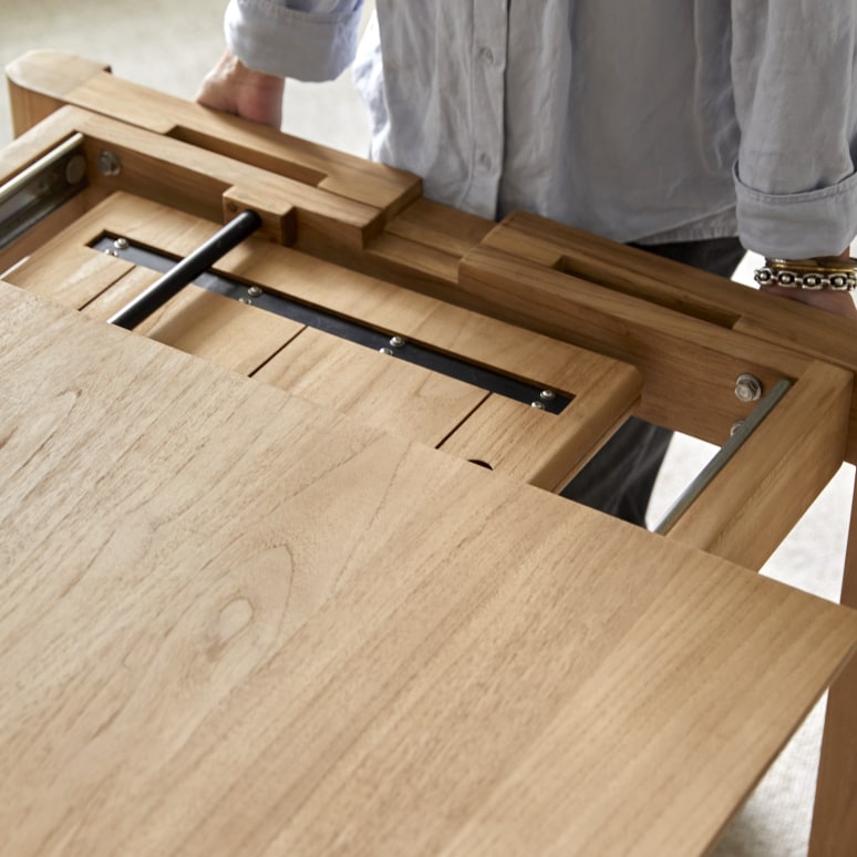Noah - Tavolo allungabile in teak massello 8-10 persone