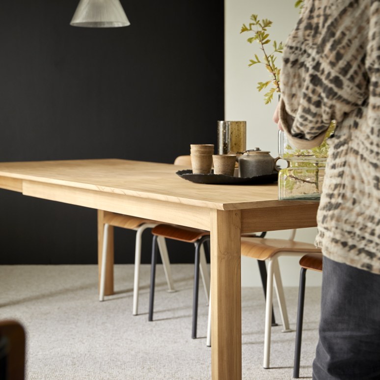 Noah - Tavolo allungabile in teak massello 8-10 persone