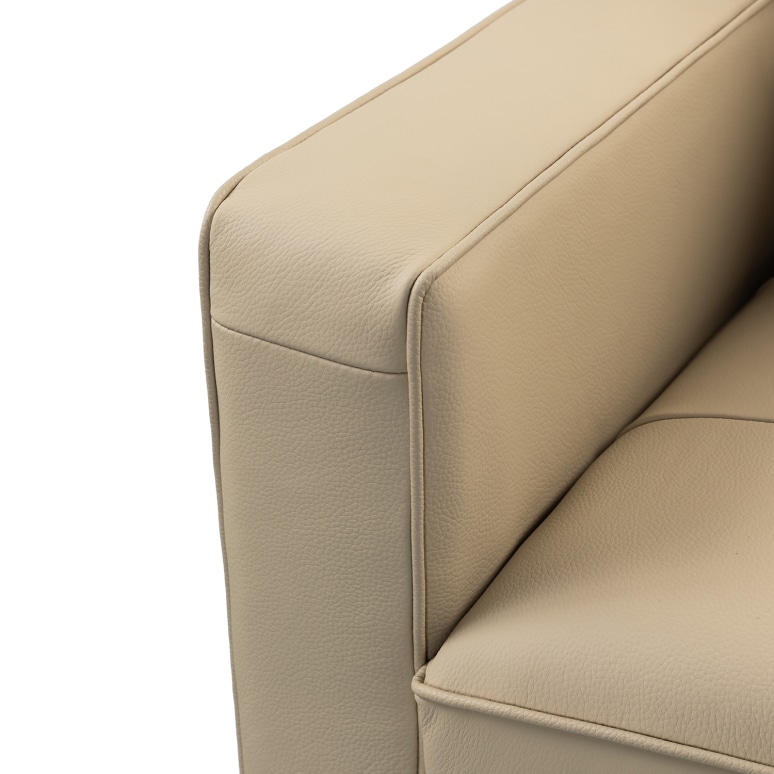 Maverick - Armchair Mid-Century Armchair in Genuine Leather