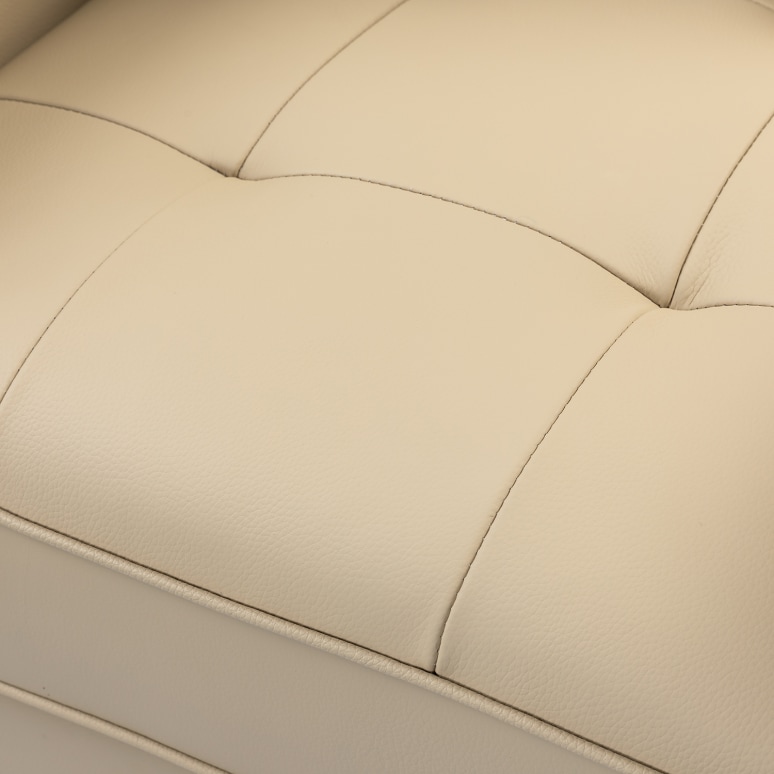 Maverick - Armchair Mid-Century Armchair in Genuine Leather