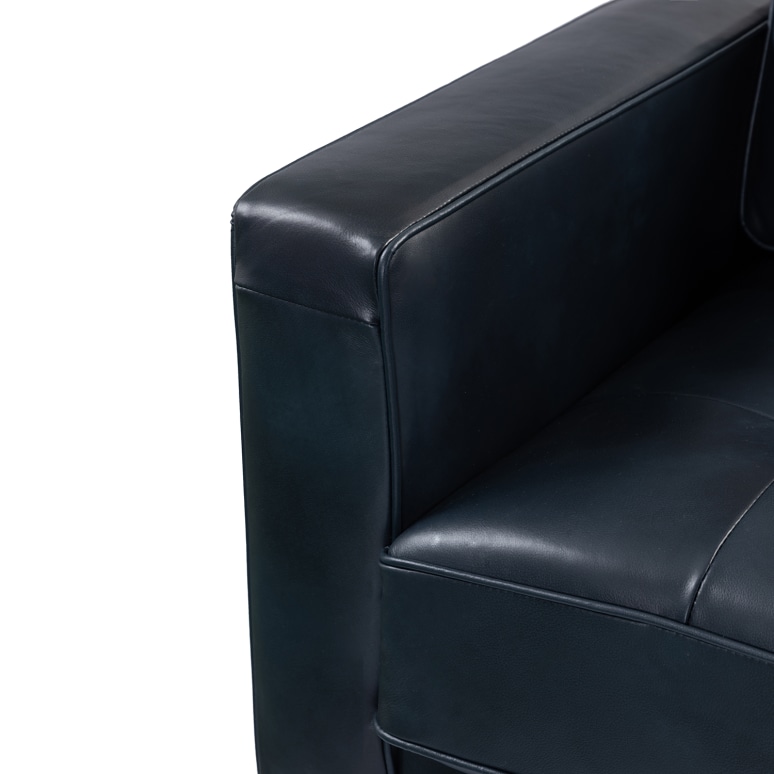 Maverick - Armchair Mid-Century Armchair in Genuine Leather