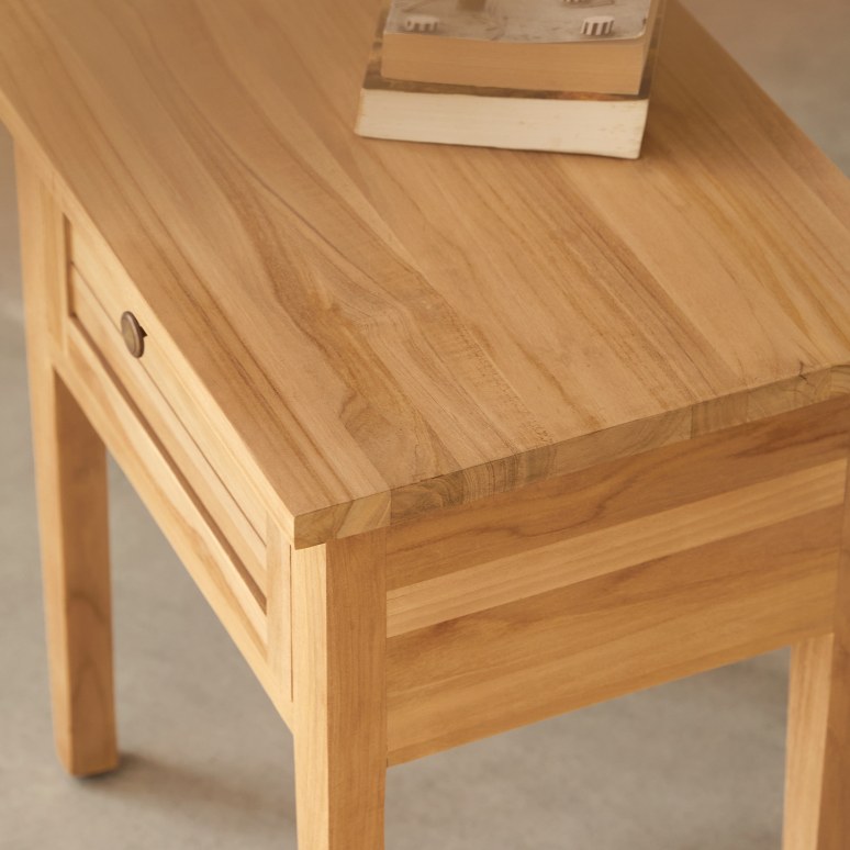 Suzette -  Comodino in teak massello