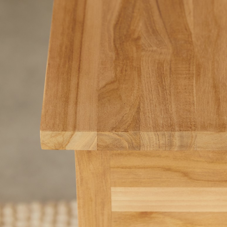Suzette -  Solid teak bedside table