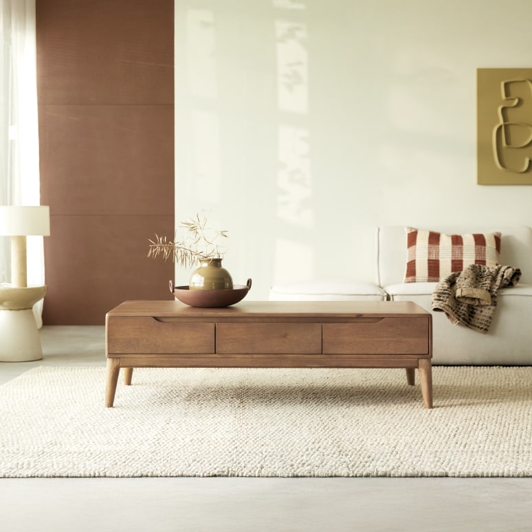 Gabrielle - Couchtisch aus massivem Mangoholz Gabrielle