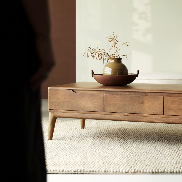 Gabrielle - Table basse en manguier massif Gabrielle