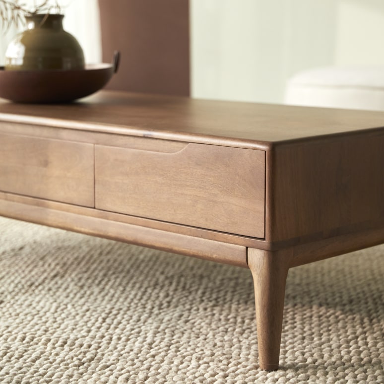 Gabrielle - Couchtisch aus massivem Mangoholz Gabrielle