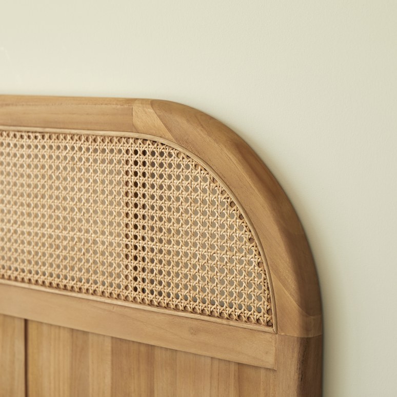 Hector - Hoofdbord in massief teak 170 cm