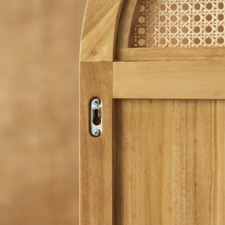 Hector - Testiera in teak massello 170 cm