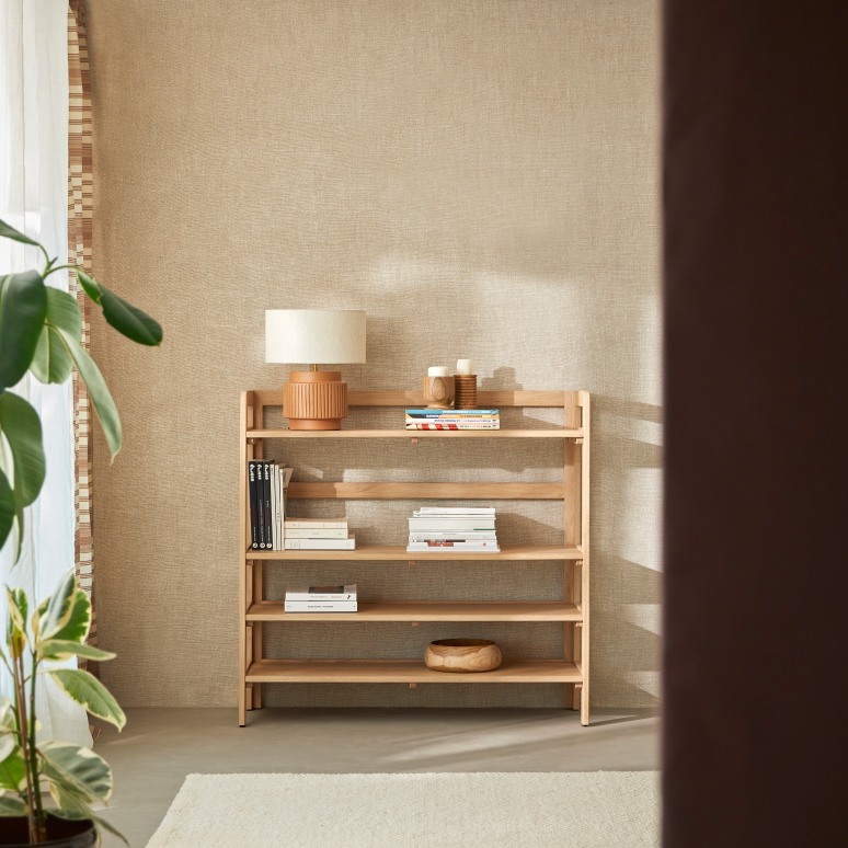 Esmée - Solid oak bookcase