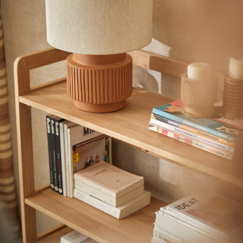 Esmée - Bücherregal aus massiver Eiche