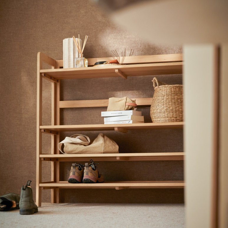 Esmée - Hoge consoletafel van massief eikenhout