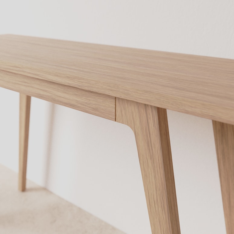 Esmée - Solid oak console table
