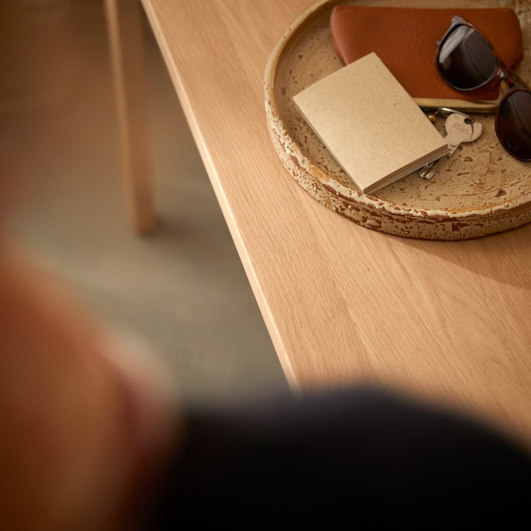 Esmée - Haltafel van massief eiken
