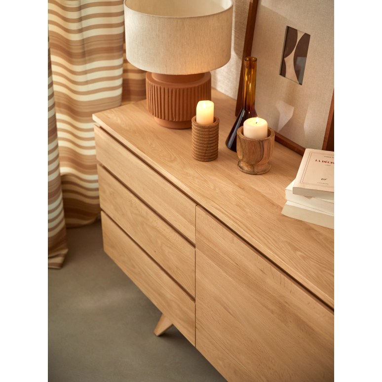 Esmée - Buffet en chêne massif 180 cm