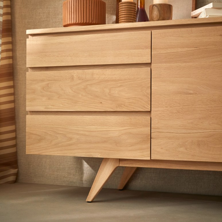 Esmée - Sideboard aus massiver Eiche 180 cm