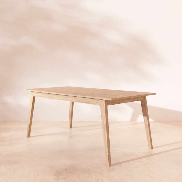 Esmée - 6–8-seater table in solid oak