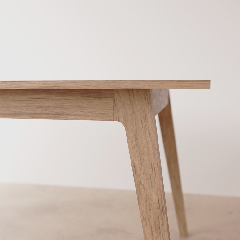 Esmée - Table en chêne massif 6-8 pers.