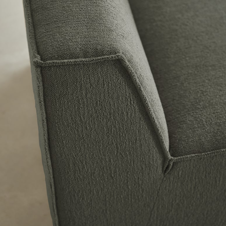 Dario - Chauffeuse modulable en tissu vert