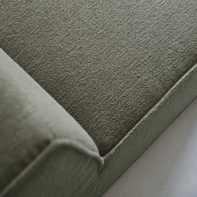 Dario - Chauffeuse modulable en tissu vert